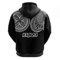 Samoa Traditional Tattoo Hoodie Tribal Tatau Pattern