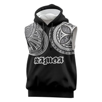 Samoa Traditional Tattoo Sleeveless Hoodie Tribal Tatau Pattern