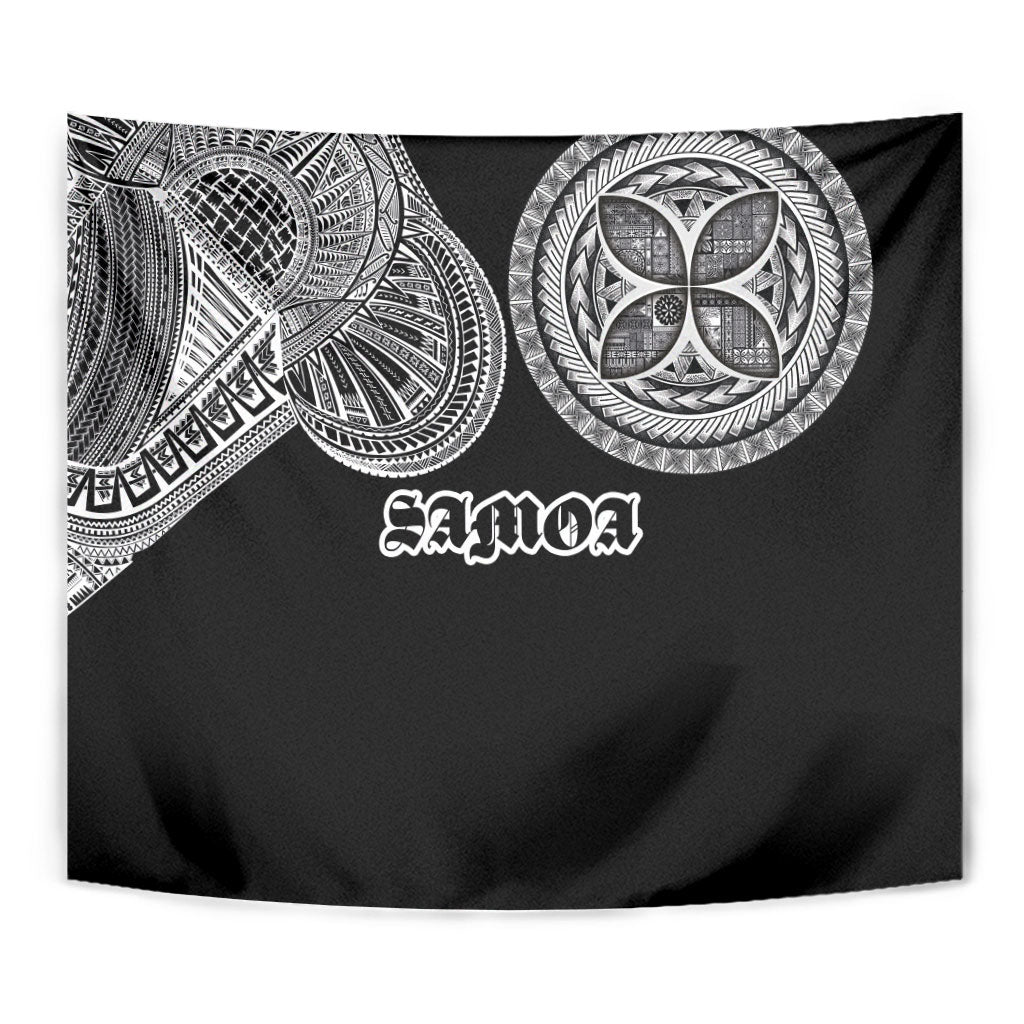 Samoa Traditional Tattoo Tapestry Tribal Tatau Pattern
