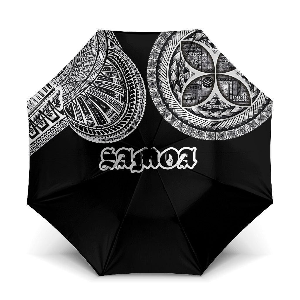 Samoa Traditional Tattoo Umbrella Tribal Tatau Pattern