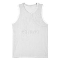 Samoa Lotu Tamaiti Basketball Jersey Tribal Tatau with Siapo Pattern