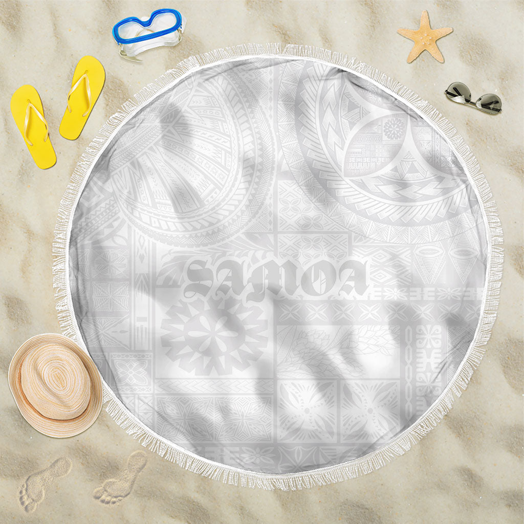 Samoa Lotu Tamaiti Beach Blanket Tribal Tatau with Siapo Pattern