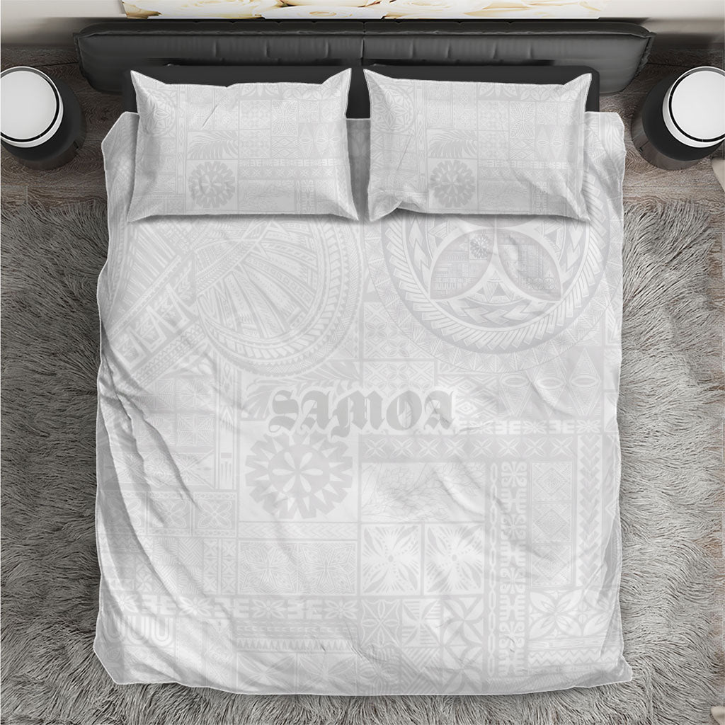 Samoa Lotu Tamaiti Bedding Set Tribal Tatau with Siapo Pattern