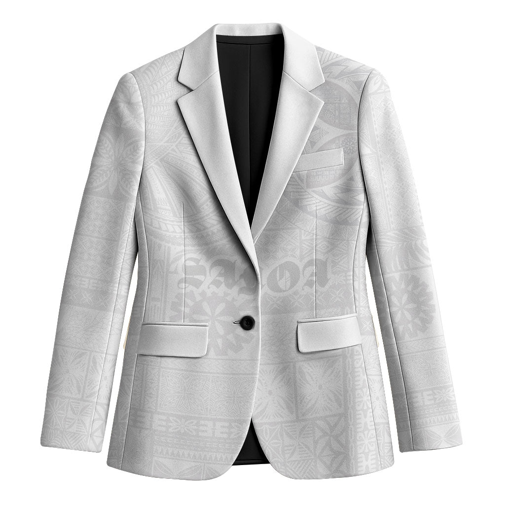 Samoa Lotu Tamaiti Blazer Tribal Tatau with Siapo Pattern