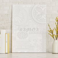 Samoa Lotu Tamaiti Canvas Wall Art Tribal Tatau with Siapo Pattern