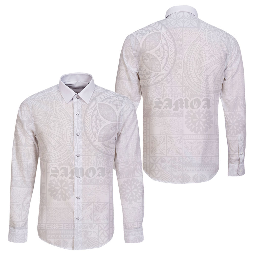 Samoa Lotu Tamaiti Family Matching Off Shoulder Short Dress and Hawaiian Shirt Tribal Tatau with Siapo Pattern