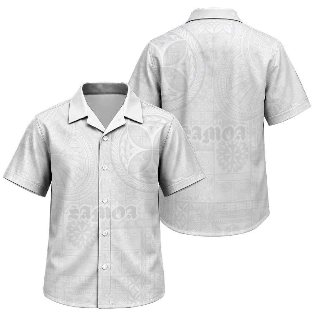 Samoa Lotu Tamaiti Family Matching Summer Maxi Dress and Hawaiian Shirt Tribal Tatau with Siapo Pattern
