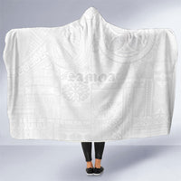 Samoa Lotu Tamaiti Hooded Blanket Tribal Tatau with Siapo Pattern