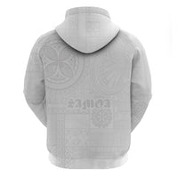 Samoa Lotu Tamaiti Hoodie Tribal Tatau with Siapo Pattern