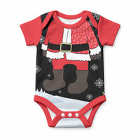 Polynesian Santa Claus Costume Funny Baby Onesie LT03 Multicolor - Polynesian Pride