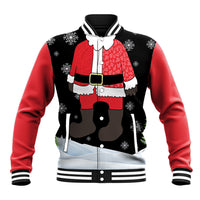 Polynesian Santa Claus Costume Funny Baseball Jacket