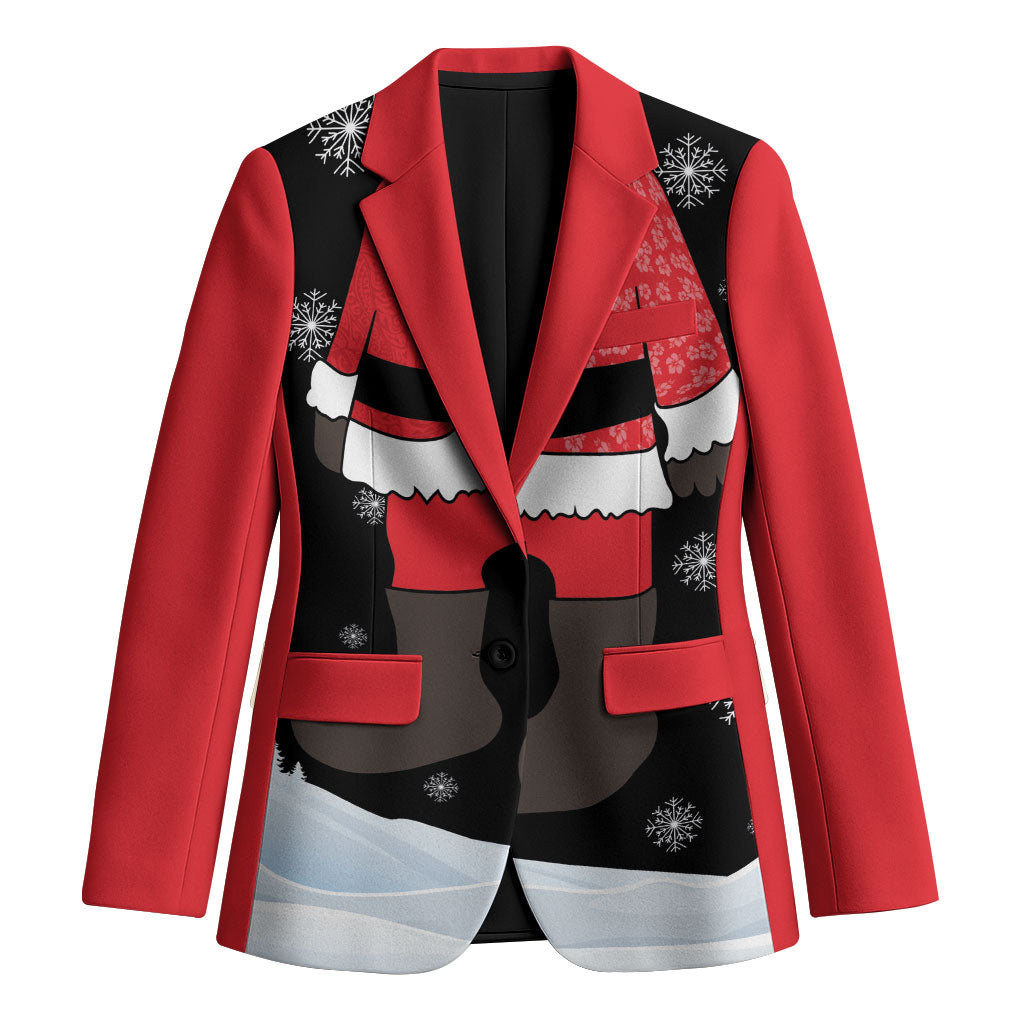 Polynesian Santa Claus Costume Funny Blazer