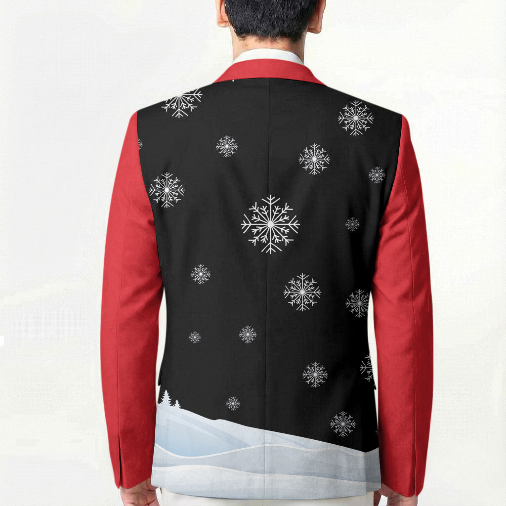 Polynesian Santa Claus Costume Funny Blazer