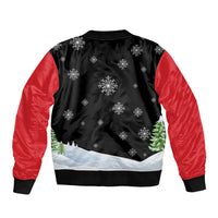 Polynesian Santa Claus Costume Funny Bomber Jacket