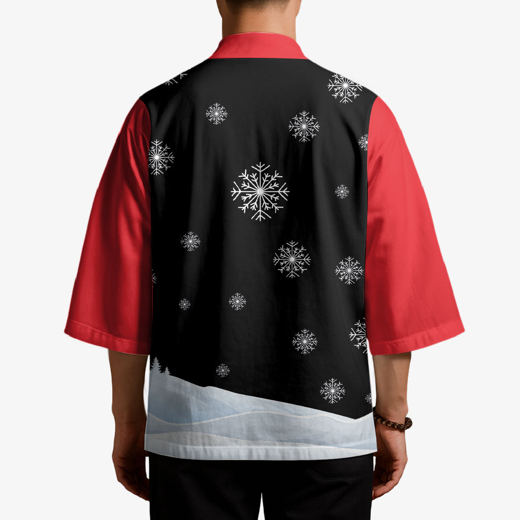 Polynesian Santa Claus Costume Funny Kimono