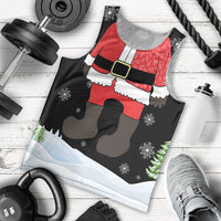 Polynesian Santa Claus Costume Funny Men Tank Top