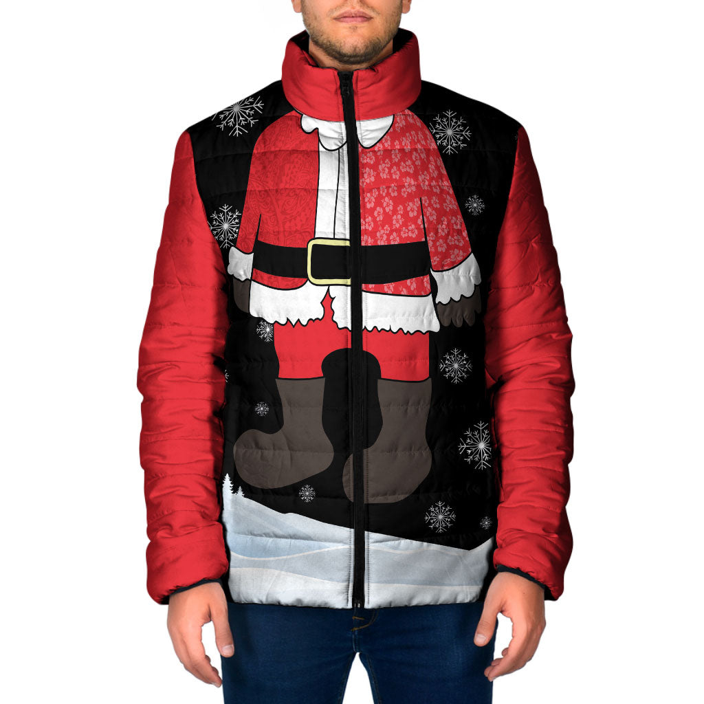 Polynesian Santa Claus Costume Funny Padded Jacket
