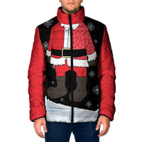 Polynesian Santa Claus Costume Funny Padded Jacket