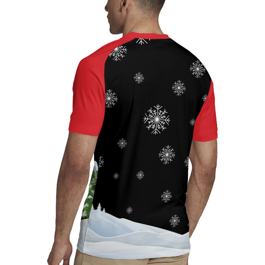 Polynesian Santa Claus Costume Funny Rugby Jersey