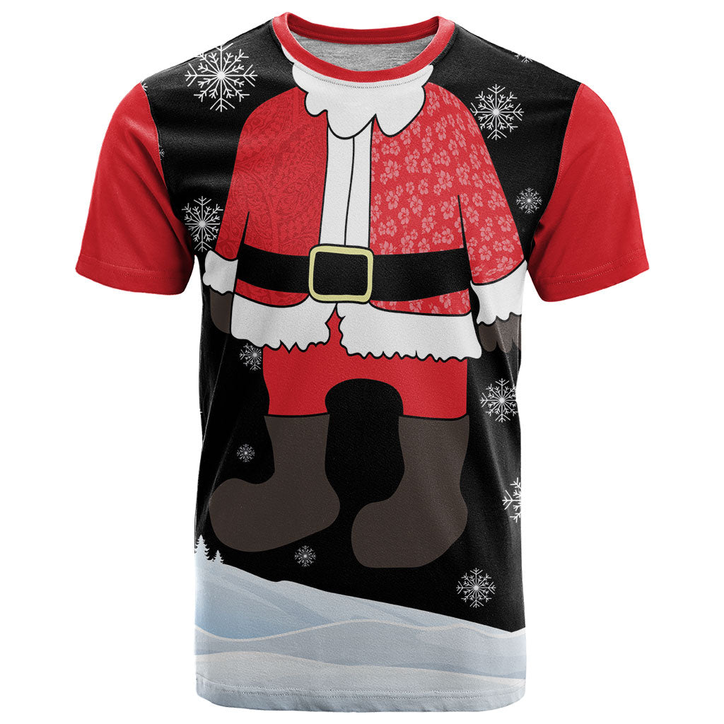 Polynesian Santa Claus Costume Funny T Shirt