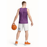 Hawaiian Turtle and Shark Basketball Jersey Kakau Tribal with Polynesian Pattern Pink Color