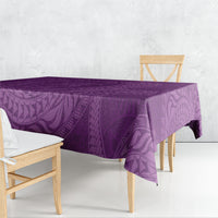 Hawaiian Turtle and Shark Tablecloth Kakau Tribal with Polynesian Pattern Pink Color