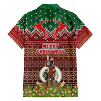 Vanuatu Christmas Kid Hawaiian Shirt Pig Tusk Beautiful Merry Xmas Snowflake LT03 - Polynesian Pride