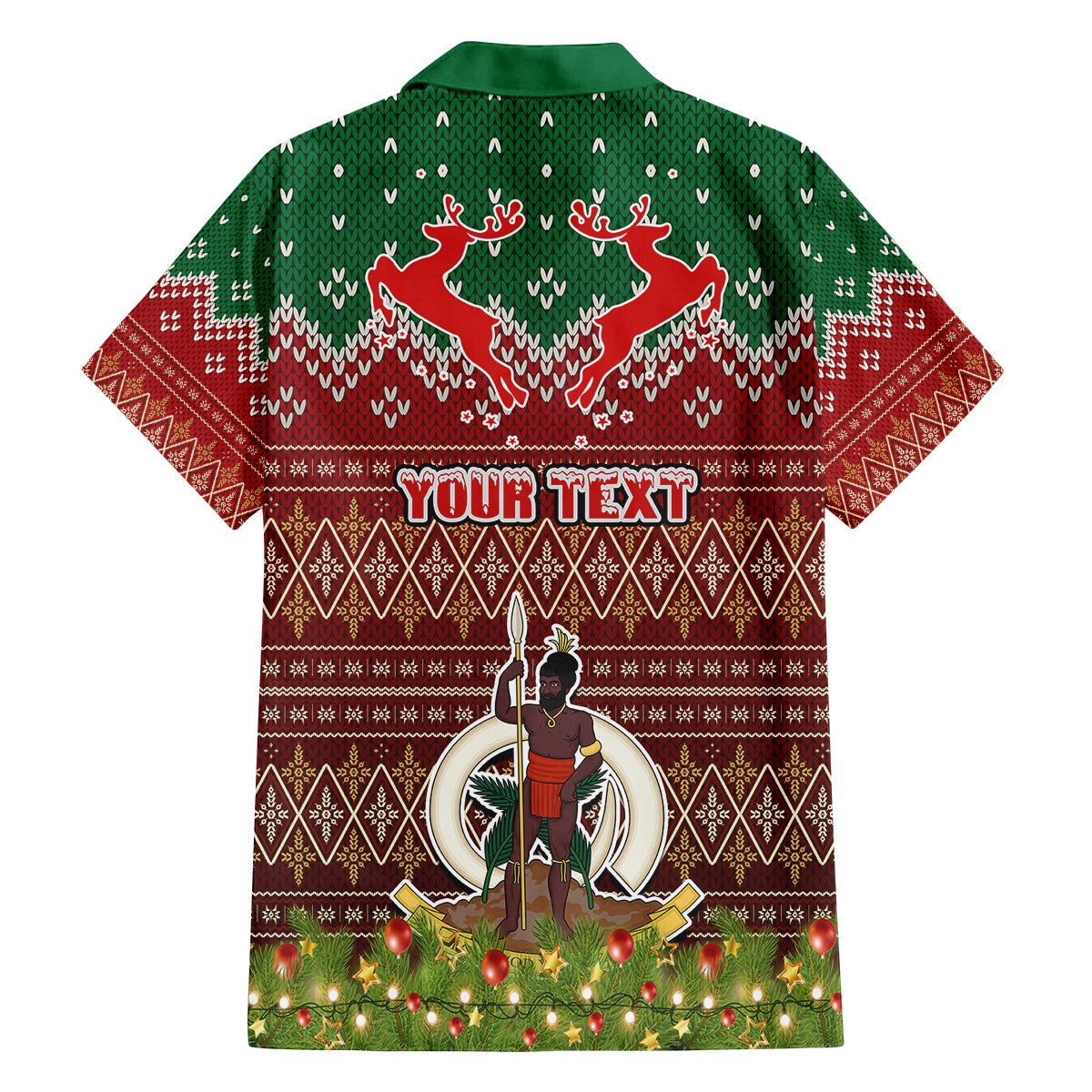 Personalised Vanuatu Christmas Kid Hawaiian Shirt Pig Tusk Beautiful Merry Xmas Snowflake LT03 - Polynesian Pride