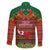 Tonga Christmas Family Matching Tank Maxi Dress and Hawaiian Shirt Coat of Arms and Map Beautiful Merry Xmas Snowflake LT03 - Polynesian Pride