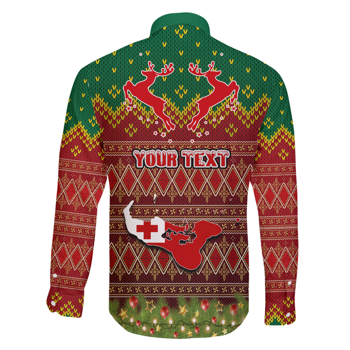 Personalised Tonga Christmas Family Matching Long Sleeve Bodycon Dress and Hawaiian Shirt Coat of Arms and Map Beautiful Merry Xmas Snowflake LT03 - Polynesian Pride