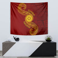 Tonga Ha'apai High School Tapestry Ngatu and Maori Ethnic Tribal Pattern LT03 - Polynesian Pride