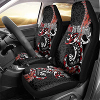 Aotearoa Toitu Te Tiriti Car Seat Cover Maori Taniwha Haka - Honour the Treaty LT03 - Polynesian Pride