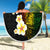 Hawaii Plumeria Beach Blanket Polynesian Tattoo and Hibiscus