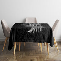 New Zealand Octopus Tattoo and Fern Tablecloth Maori Pattern