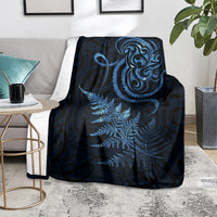New Zealand Octopus Tattoo and Fern Blanket Maori Pattern Matariki Style LT03 - Polynesian Pride