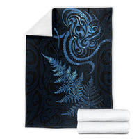 New Zealand Octopus Tattoo and Fern Blanket Maori Pattern Matariki Style LT03 - Polynesian Pride