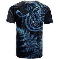 New Zealand Octopus Tattoo and Fern T Shirt Maori Pattern Matariki Style