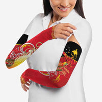 Papua New Guinea Independence Day Arm Sleeves Happy Anniversary 50th Bird-of-paradise Melanesian Tattoos LT03 - Polynesian Pride