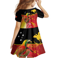 Papua New Guinea Independence Day Family Matching Tank Maxi Dress and Hawaiian Shirt Happy Anniversary 50th Bird-of-paradise Melanesian Tattoos LT03 - Polynesian Pride