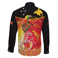 Papua New Guinea Independence Day Family Matching Tank Maxi Dress and Hawaiian Shirt Happy Anniversary 50th Bird-of-paradise Melanesian Tattoos LT03 - Polynesian Pride