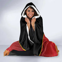Papua New Guinea Independence Day Hooded Blanket Happy Anniversary 50th Bird-of-paradise Melanesian Tattoos LT03 - Polynesian Pride