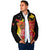 Papua New Guinea Independence Day Padded Jacket Happy Anniversary 50th Bird-of-paradise Melanesian Tattoos - Polynesian Pride