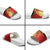 Papua New Guinea Independence Day Slide Sandals Happy Anniversary 50th Bird-of-paradise Melanesian Tattoos - Polynesian Pride