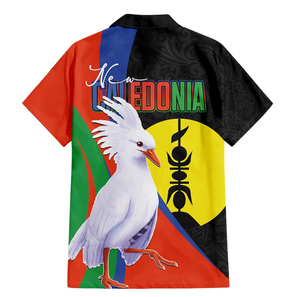 New Caledonia Family Matching Mermaid Dress and Hawaiian Shirt Kagu Bird and The Seal with Melanesian Culture LT03 - Polynesian Pride