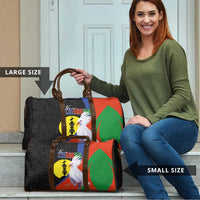 New Caledonia Travel Bag Kagu Bird and The Seal with Melanesian Culture - Polynesian Pride