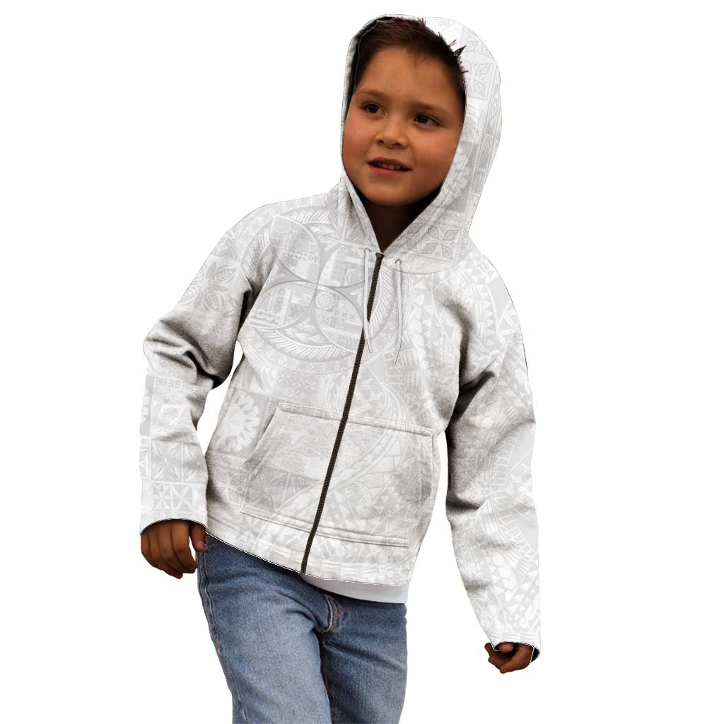 Samoan Culture-Lotu Tamaiti Kid Hoodie Siapo and Polynesian Art Tattoos LT03 - Polynesian Pride