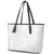 Samoan Culture-Lotu Tamaiti Leather Tote Bag Siapo and Polynesian Art Tattoos - Polynesian Pride