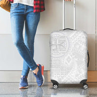 Samoan Culture-Lotu Tamaiti Luggage Cover Siapo and Polynesian Art Tattoos LT03 - Polynesian Pride