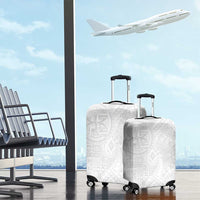 Samoan Culture-Lotu Tamaiti Luggage Cover Siapo and Polynesian Art Tattoos LT03 - Polynesian Pride