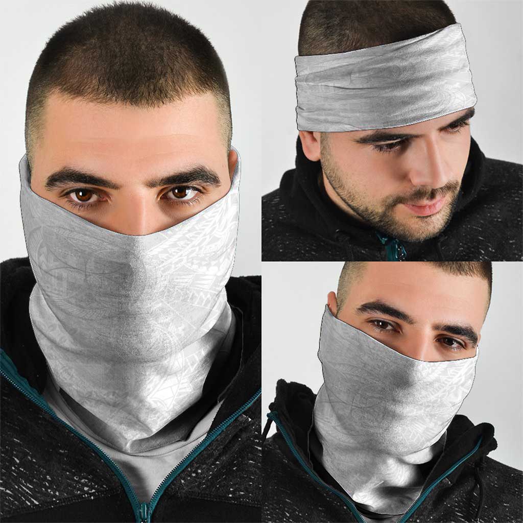 Samoan Culture-Lotu Tamaiti Neck Gaiter Siapo and Polynesian Art Tattoos - Polynesian Pride